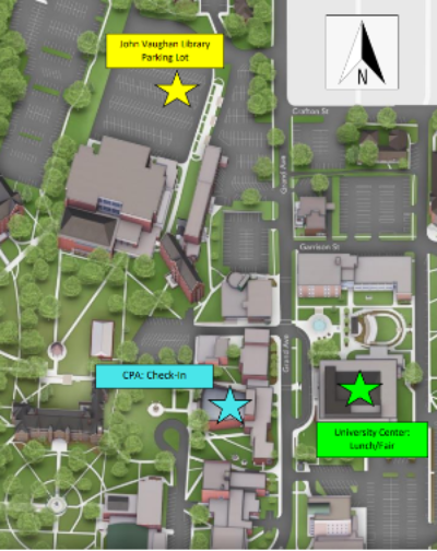 Northeastern University Campus Map